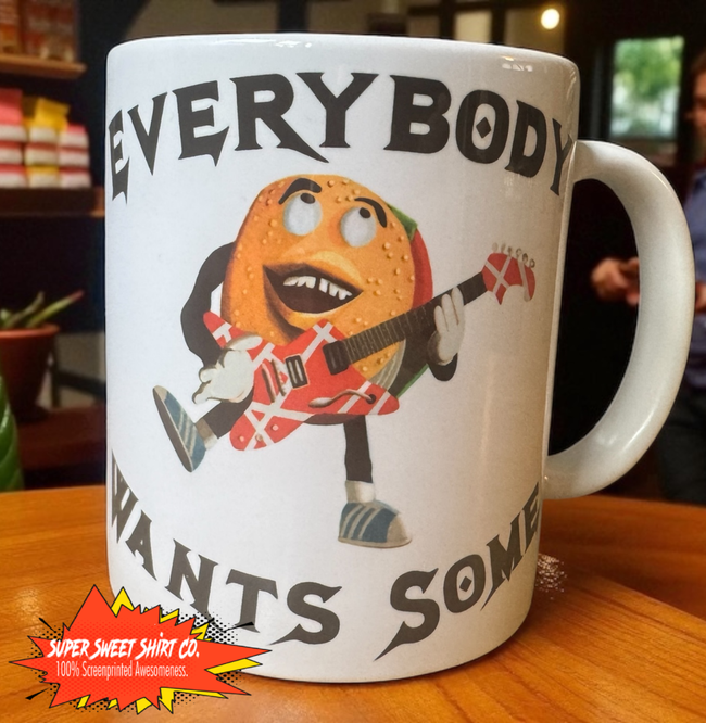 Everybody Wants Some Mug – Better Off Dead Burger Scene Coffee Cup