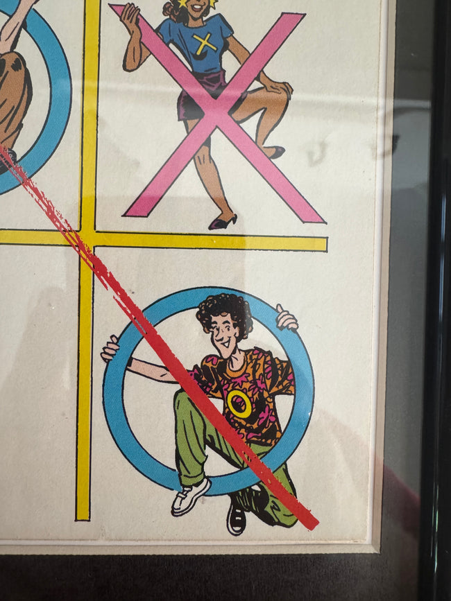 Framed Saved by the Bell #1 Comic (Vintage, UV Protected Plexi Frame) – Rare 90’s Collectible