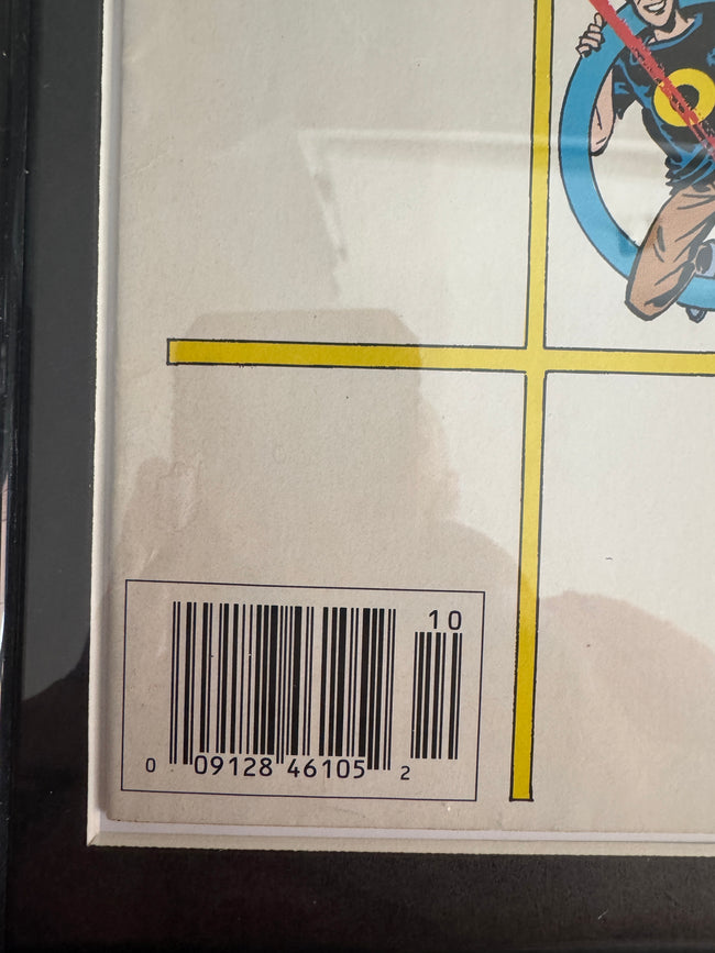 Framed Saved by the Bell #1 Comic (Vintage, UV Protected Plexi Frame) – Rare 90’s Collectible