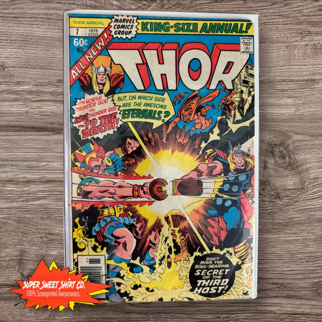 Thor Annual Lot (1976–1979) – 4 Issues | VF– 7.5 | Bronze Age Marvel | Newsstand #8B