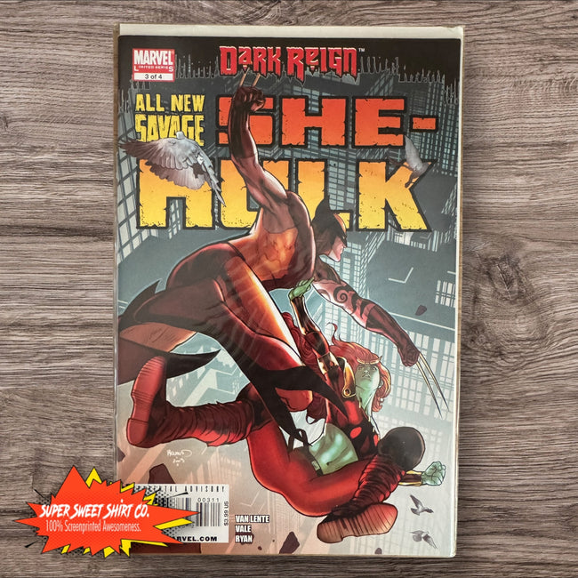 She-Hulk Comic Lot (5) – VF/NM to NM+ 9.0–9.6+ | All-New Savage Set + Jeehyung Lee Variant | Marvel