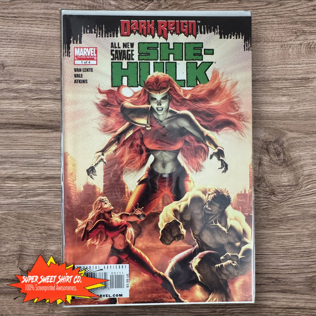 She-Hulk Comic Lot (5) – VF/NM to NM+ 9.0–9.6+ | All-New Savage Set + Jeehyung Lee Variant | Marvel