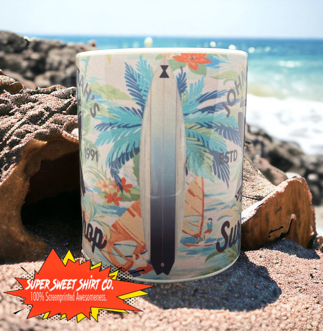 Point Break Johnny Utah Surf Shop Coffee Mug - supersweetshirts