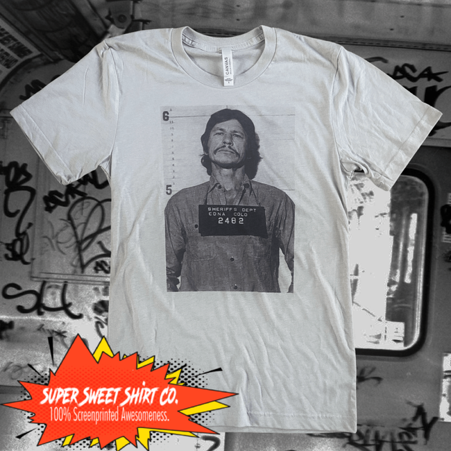 Charles Bronson Mug Shot Shirt - supersweetshirts