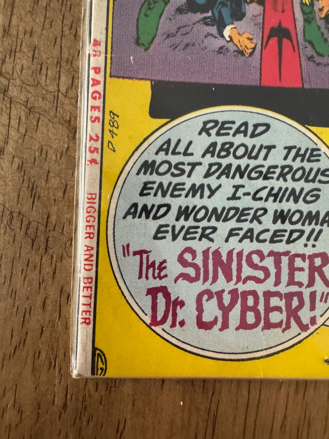 Wonder Woman #197 (1971) – DC Bronze Age Key – Dr. Cyber Appearance – G-VG – Bagged & Boarded – Diana Prince Comic - Vintage Comic Book