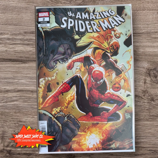 Amazing Spider-Man Vol.7 #2 Tony Daniel Variant NM+ 9.6-9.8 Marvel RARE Cover