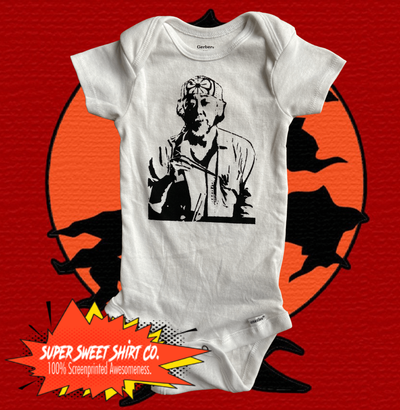 Mr. Miyagi Karate Kid Baby Bodysuit - supersweetshirts