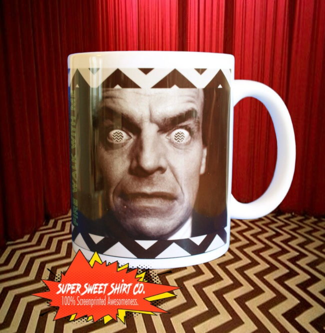 Twin Peaks Bob Fire Walk With Me Mug - supersweetshirts