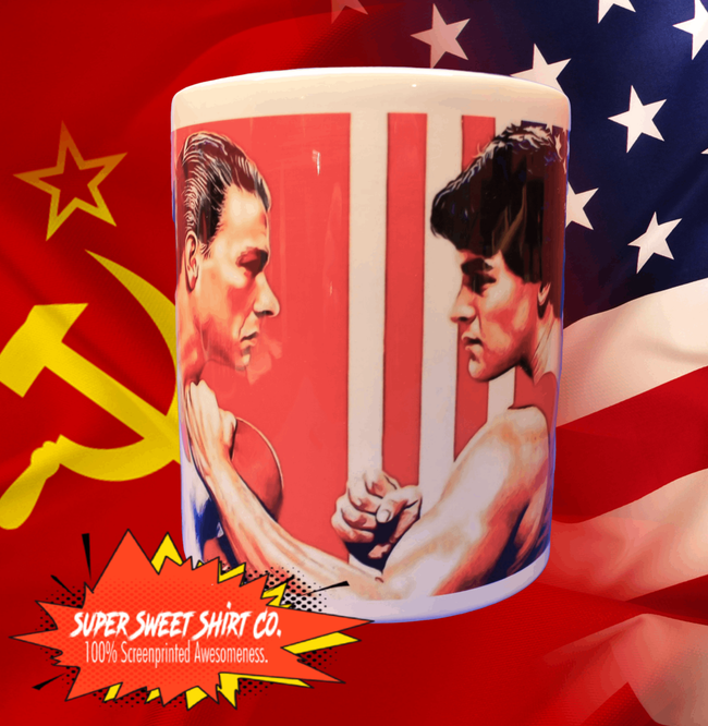 No Retreat No Surrender Van Damme Mug - supersweetshirts