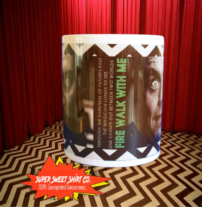 Twin Peaks Bob Fire Walk With Me Mug - supersweetshirts