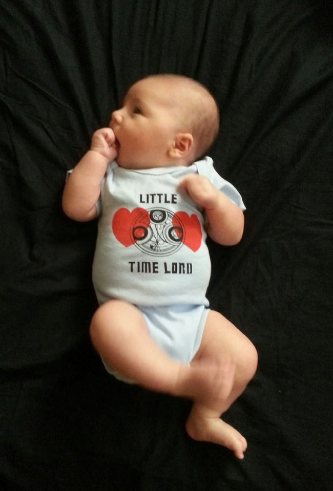 Doctor Who Time Lord Baby Bodysuit