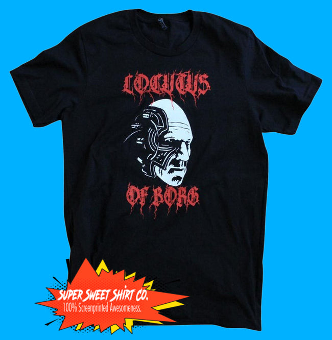 Locutus of Borg Star Trek TNG Captain Picard Death Metal Tee - supersweetshirts