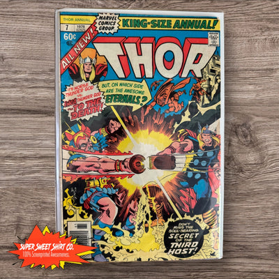 Thor Annual Lot (1976–1979) – 4 Issues | VF– 7.5 | Bronze Age Marvel | Newsstand #8B