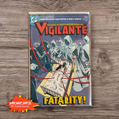 DC Comics Vigilante 5-Issue Comic Lot (1983–1984) — Issues #1, 3, 5, 6, & 7 — Marv Wolfman Series | Bronze Age DC Collectible