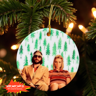 Wes Anderson Ornament Set – Handmade Ceramic Ornament Collection – Complete Holiday Movie Set