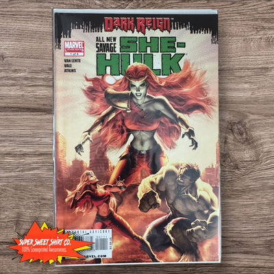 She-Hulk Comic Lot (5) – VF/NM to NM+ 9.0–9.6+ | All-New Savage Set + Jeehyung Lee Variant | Marvel