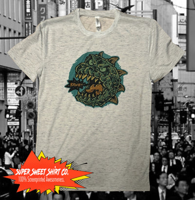 Godzilla Japanese Kaiju Old-Style Cartoon Shirt