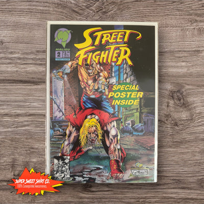 Street Fighter Vol. 1 #2 – First Appearance of Vega (1993, Malibu Comics) – NM 9.4-9.6