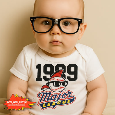 Major League Baby Bodysuit – Wild Thing Inspired Onesie | 1989 Baseball Comedy