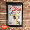 Framed Saved by the Bell #1 Comic (Vintage, UV Protected Plexi Frame) – Rare 90’s Collectible