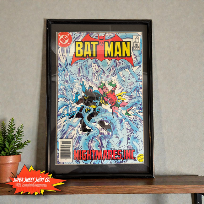 Batman #376 (1984) – Framed Vintage DC Comic Wall Art, 40+ Year Old Batman Issue