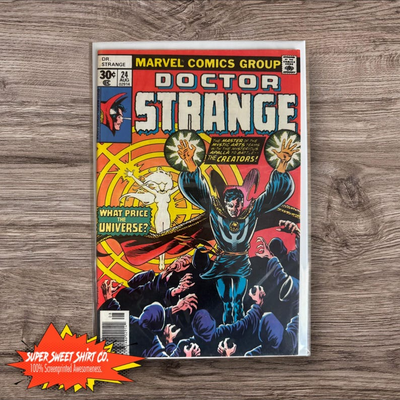 Doctor Strange Comic Lot (4 Issues) – Bronze Age Marvel – VF+-NM Range – 1970s