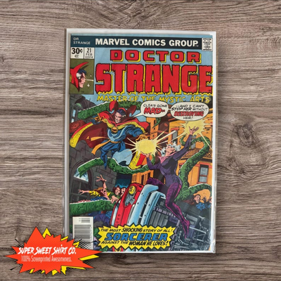Doctor Strange Comic Lot (4 Issues) – Bronze Age Marvel – VF+-NM Range – 1970s