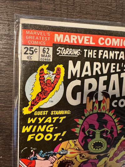 Marvel’s Greatest Comics Lot (3 Issues) – 1970s/80s Fantastic Four Reprints – Bronze Age