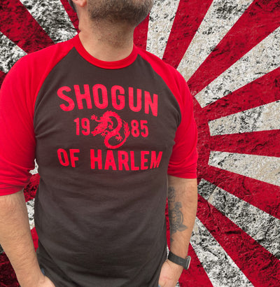 Shogun of Harlem Retro Raglan Shirt