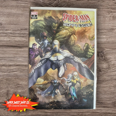 Spider-Man 2099: Exodus Comic Lot – Issues #2, #3, #4 – Alan Quah Connecting Variants