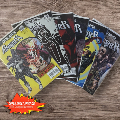 Punisher Vol. 8 Lot – Issues #1–6 – Marvel 2009 – Dark Reign Era – Mike McKone