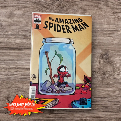The Amazing Spider-Man #65 Scottie Young 8 Deaths Of Spider-Man Variant Rare