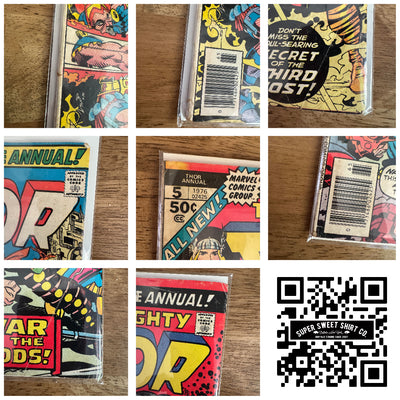 Thor Annual Lot (1976–1979) – 4 Issues | VF– 7.5 | Bronze Age Marvel | Newsstand #8B
