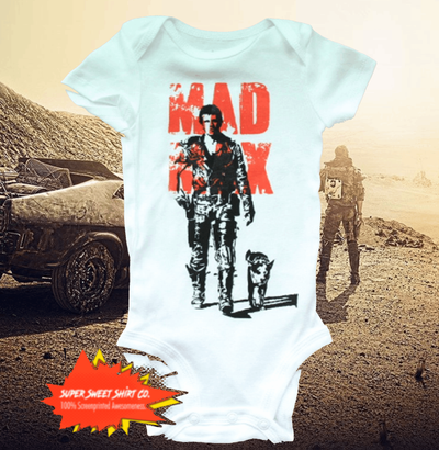Mad Max Mel Gibson Baby Bodysuit - supersweetshirts