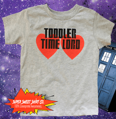 Toddler Timelord Shirt - supersweetshirts