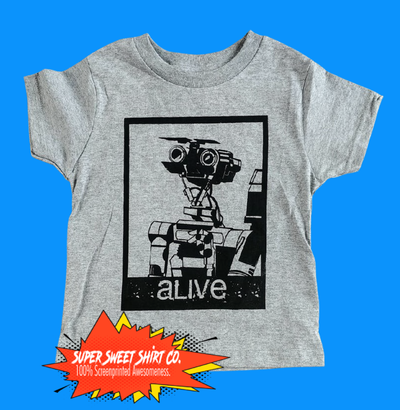 Johnny 5 Alive Toddler Shirt - supersweetshirts