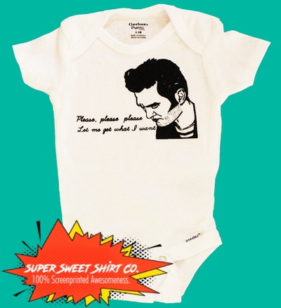 The Smiths Morrissey Baby Bodysuit - supersweetshirts