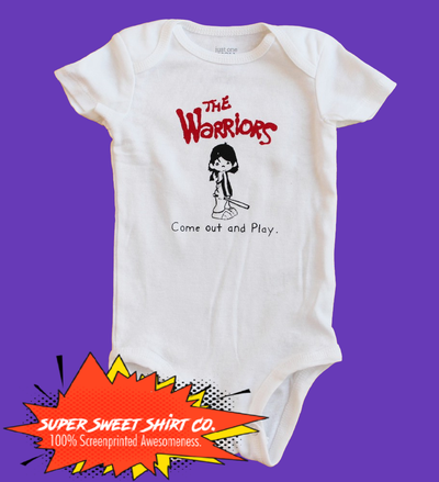 The Warriors Movie Baby Bodysuit - supersweetshirts