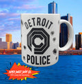 Robocop Detroit Police Coffee Mug