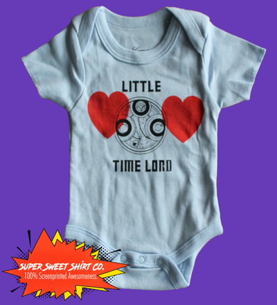Doctor Who Time Lord Baby Bodysuit - supersweetshirts