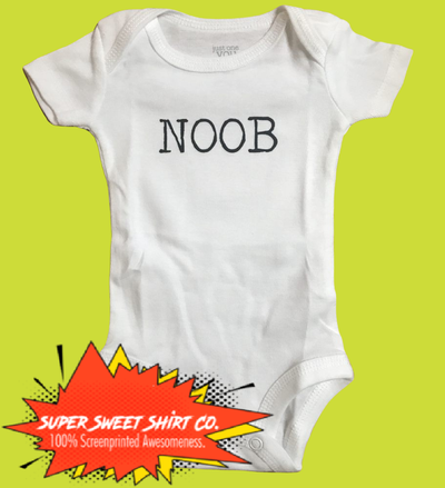 Noob Bodysuit - supersweetshirts